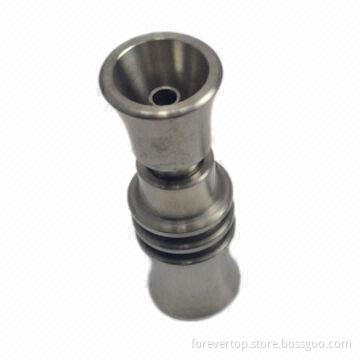 Direct Inject Domeless Titanium Nail (No Adapter Needed)-female Joint